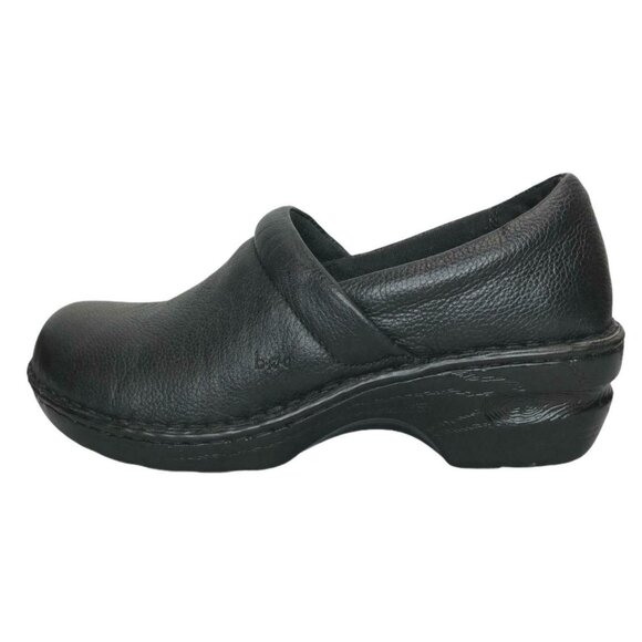 BOC Born Concepts Clogs Mules Comfort Black Leather Womens 9M Work - Picture 6 of 12